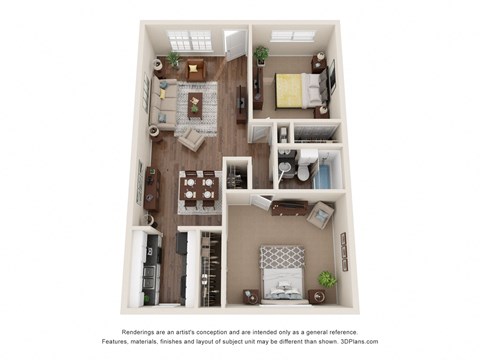 a floor plan of the villas at houston levee west apartments in cordova,